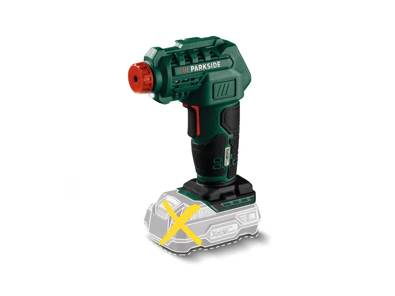 PARKSIDE® Compresseur/pompe à air sans fil PAK 20-Li B2. 20 V