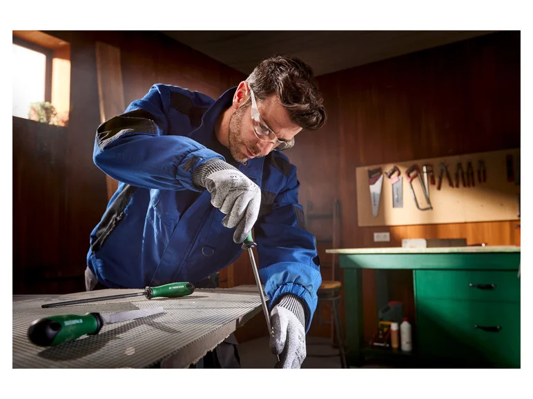 PARKSIDE® Set de limes d'atelier. 17 pièces