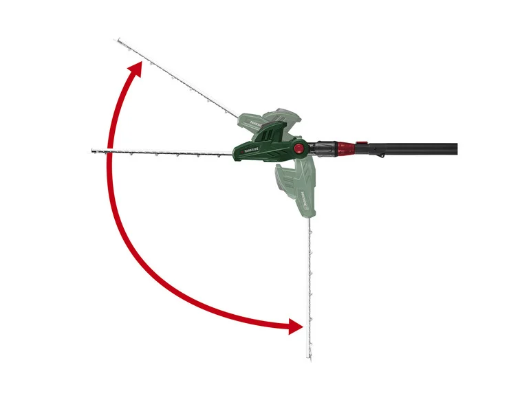 PARKSIDE® Taille-haies télescopique sans fil PTHSA 20-Li. 20 V