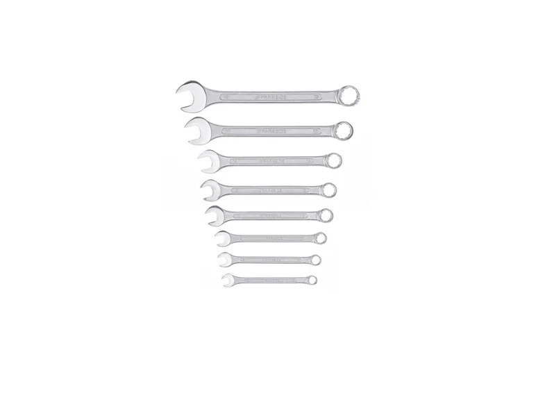 PARKSIDE® Set de clés plates. polygonales ou mixtes. 8 pièces