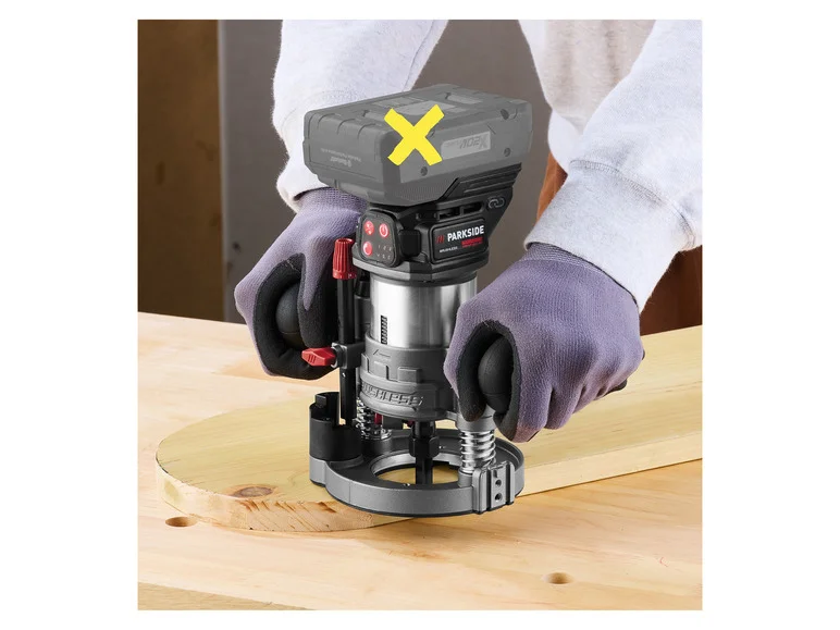 PARKSIDE PERFORMANCE® Fraiseuse multifonction sans fil PMFAP 20-Li A1. 20 V