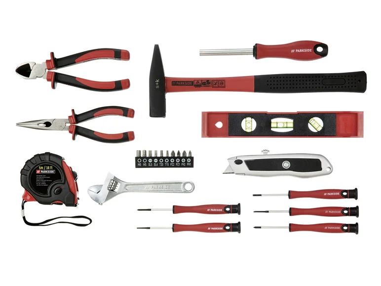 PARKSIDE® Set d'outils dans un sac de rangement