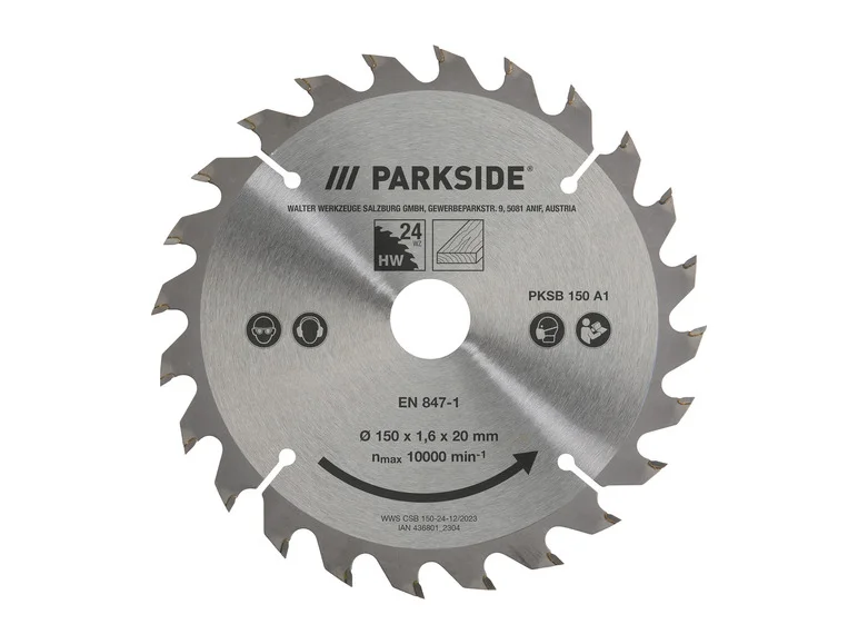 PARKSIDE® Lame de scie circulaire PKSB 150 A1