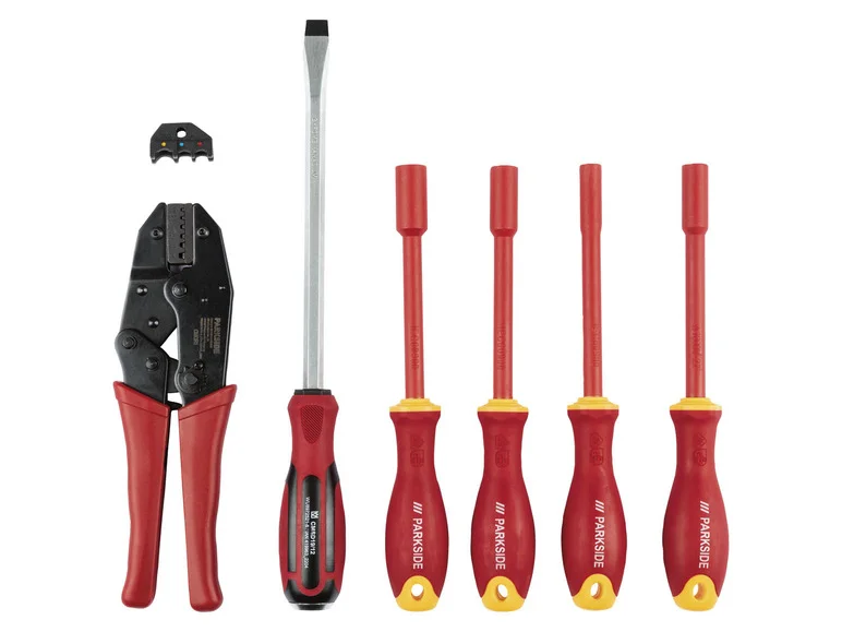 PARKSIDE® Coffret d'outils d'électricien. 83 pièces