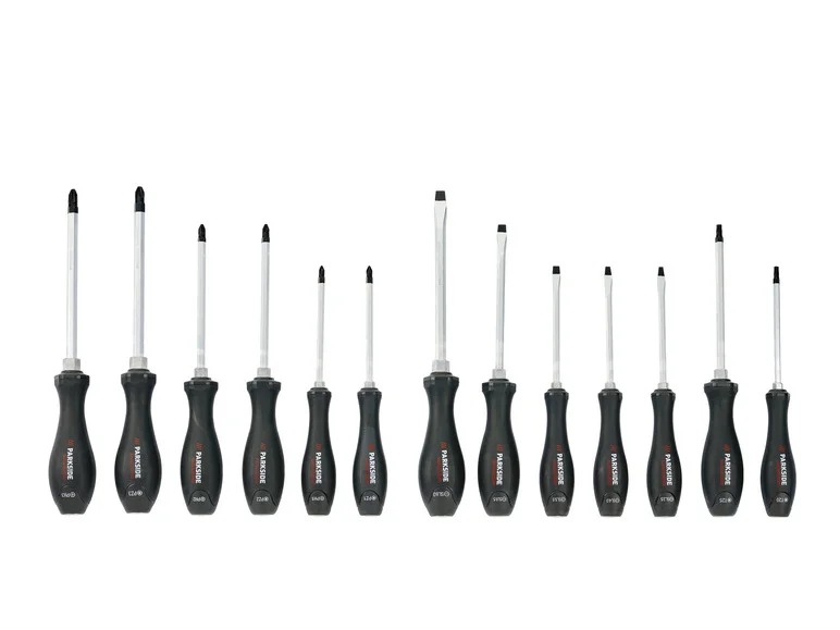 PARKSIDE PERFORMANCE® Tournevis-burins. 15 pièces