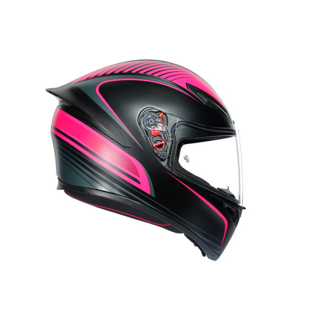 K1 MULTI ECE DOT - WARMUP BLACK/PINK