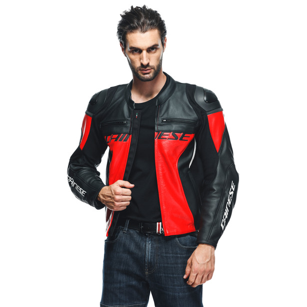 RACING 4 LEATHER JACKET