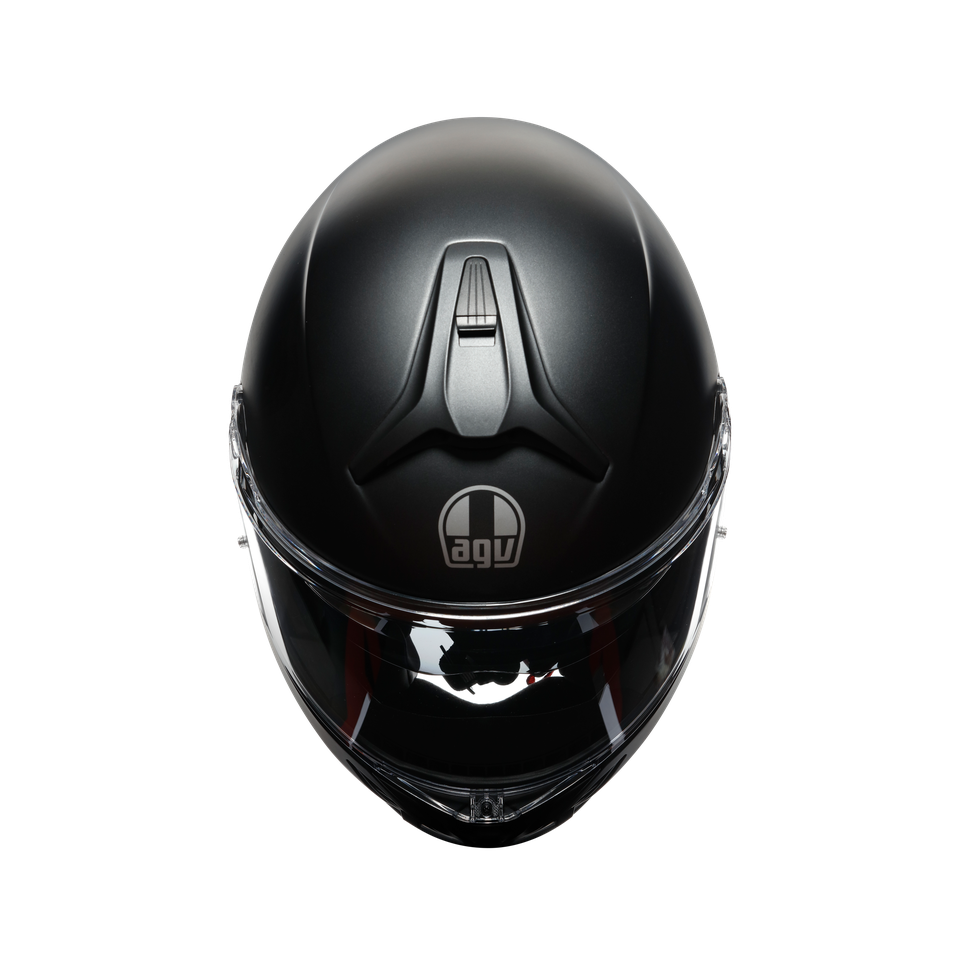 TOURMODULAR MATT BLACK - MOTORBIKE FLIP UP HELMET E2206
