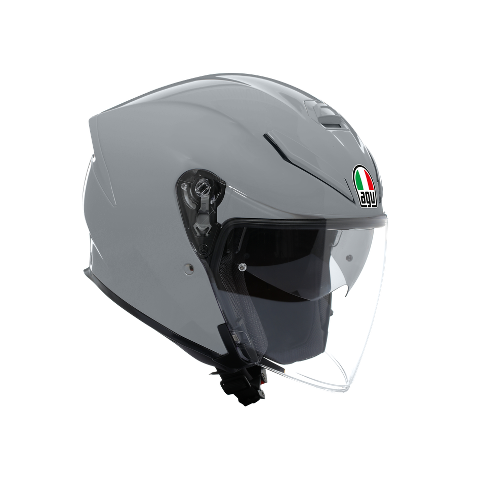 K5 JET EVO MONO NARDO GREY - MOTORBIKE OPEN FACE HELMET E2206