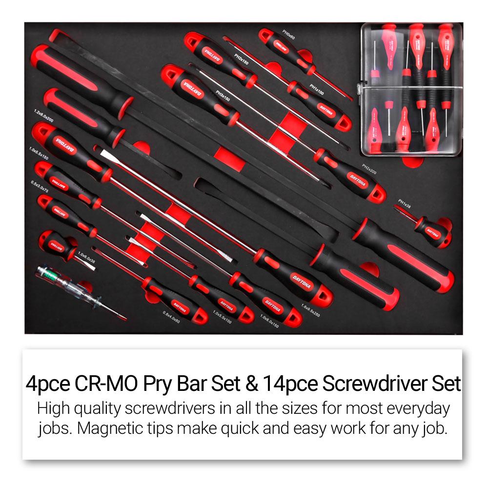 Daytona 655 Piece  Mechanical Tool Set with 43