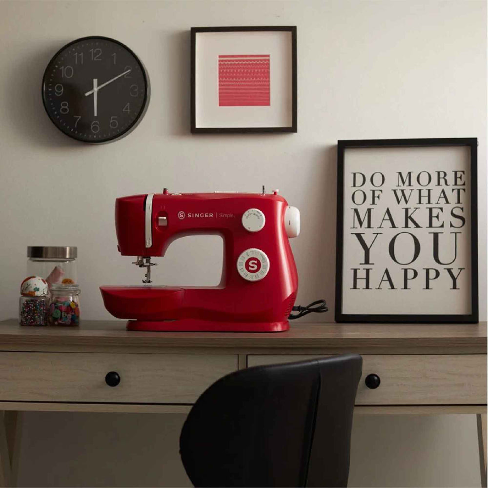 SINGER® Simple™ 3337 Red Sewing Machine