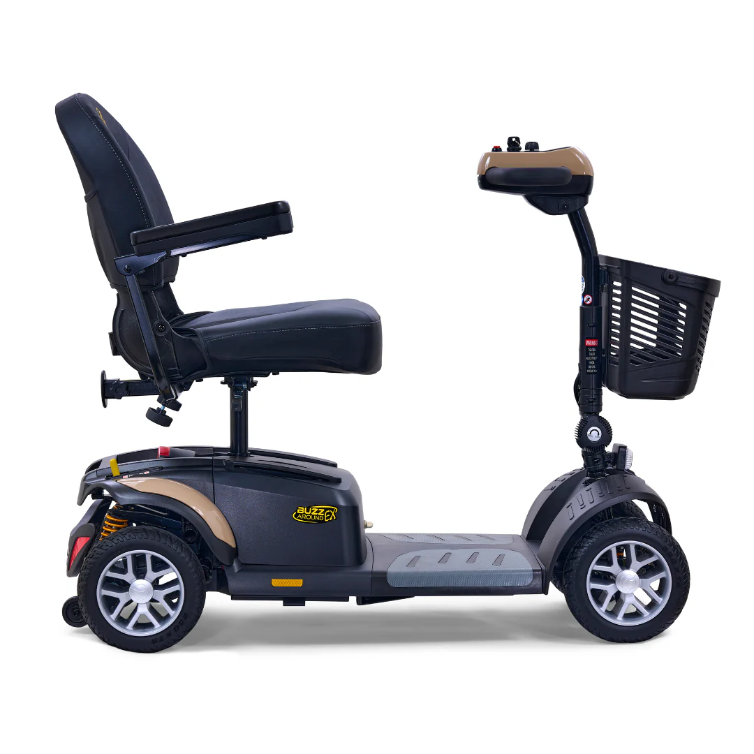 Golden Technologies BuzzAround EX Extreme 4-Wheel Heavy Duty Long Range Travel Scooter