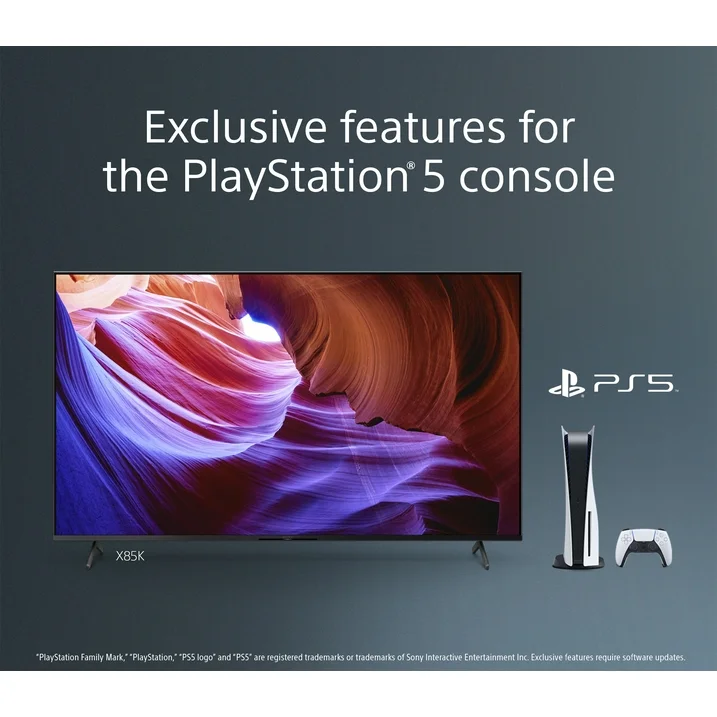 Sony 75” Class X85K 4K Ultra HD LED with Smart Google TV KD75X85K