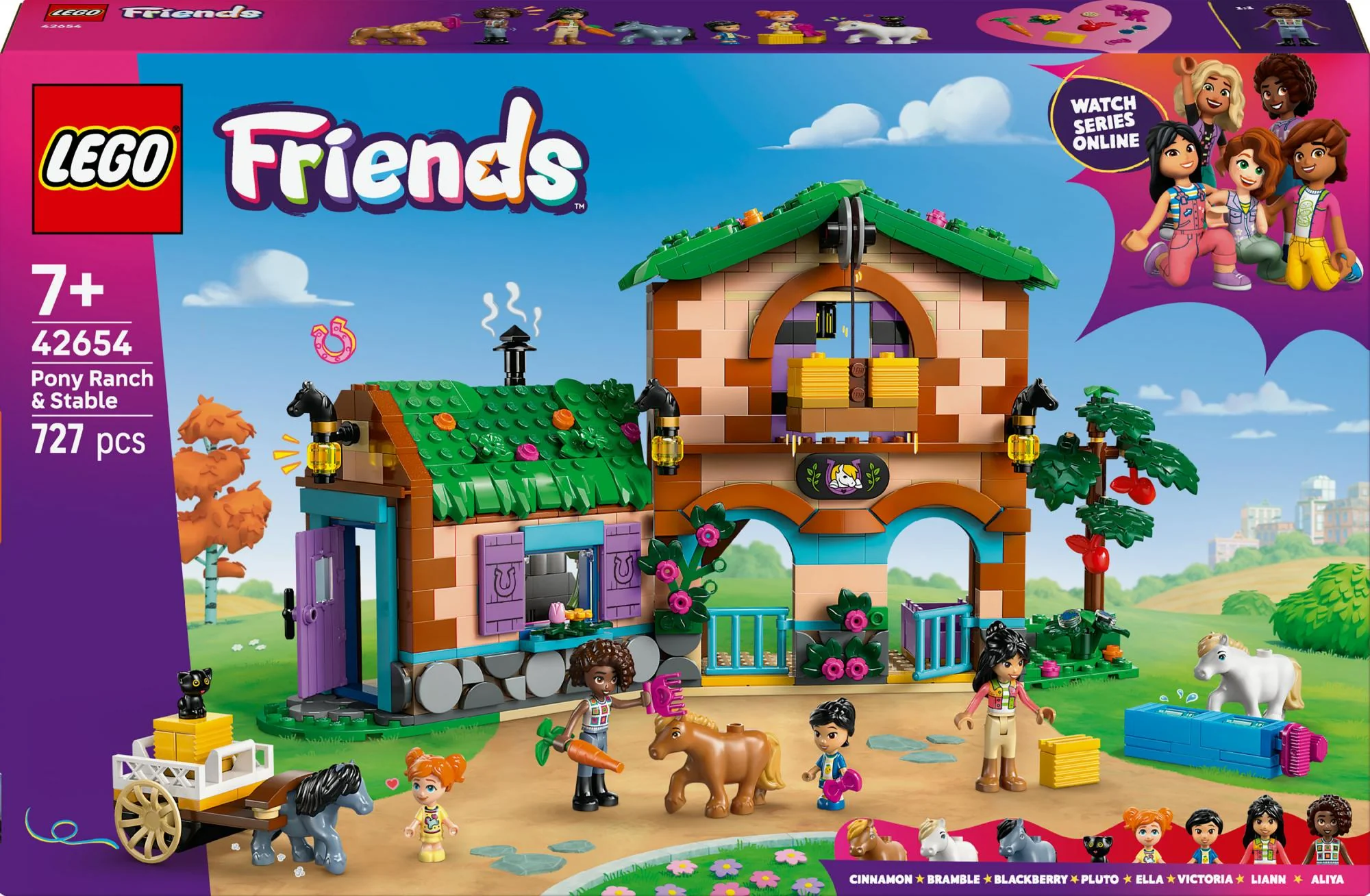 LEGO 42654 Friends Pony Farm & Stable