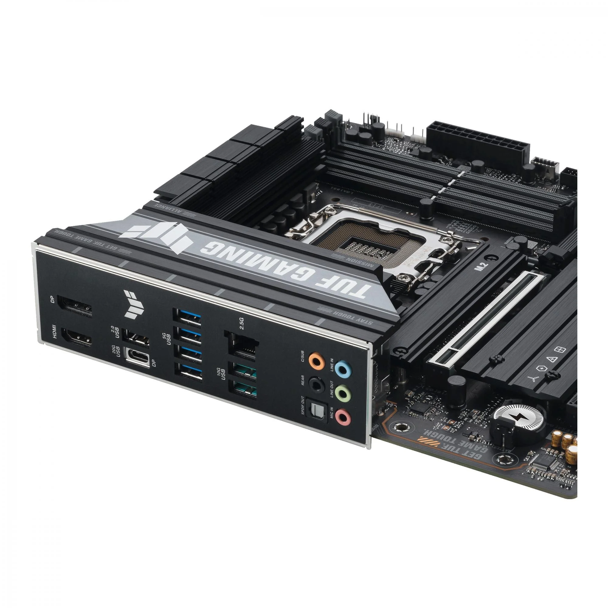 ASUS TUF GAMING B860M-PLUS (mATX. B860. LGA 1851. DDR5)