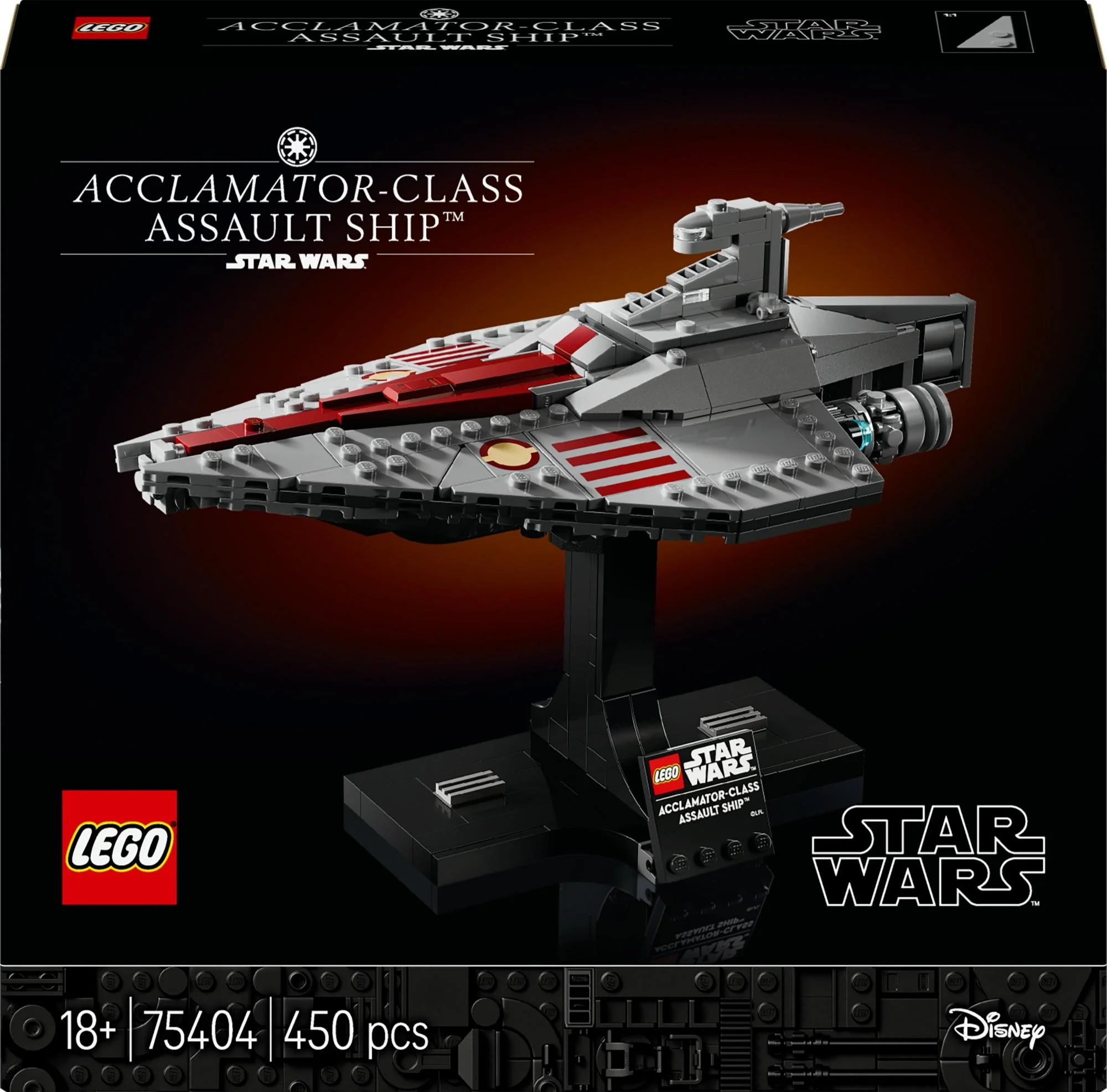 LEGO 75404 LEGO Star Wars Acclamator-class Assault Ship