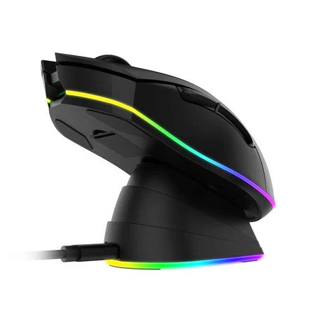 Trådløs gaming mouse + charging dock Dareu EM901X 2.4G (sort)