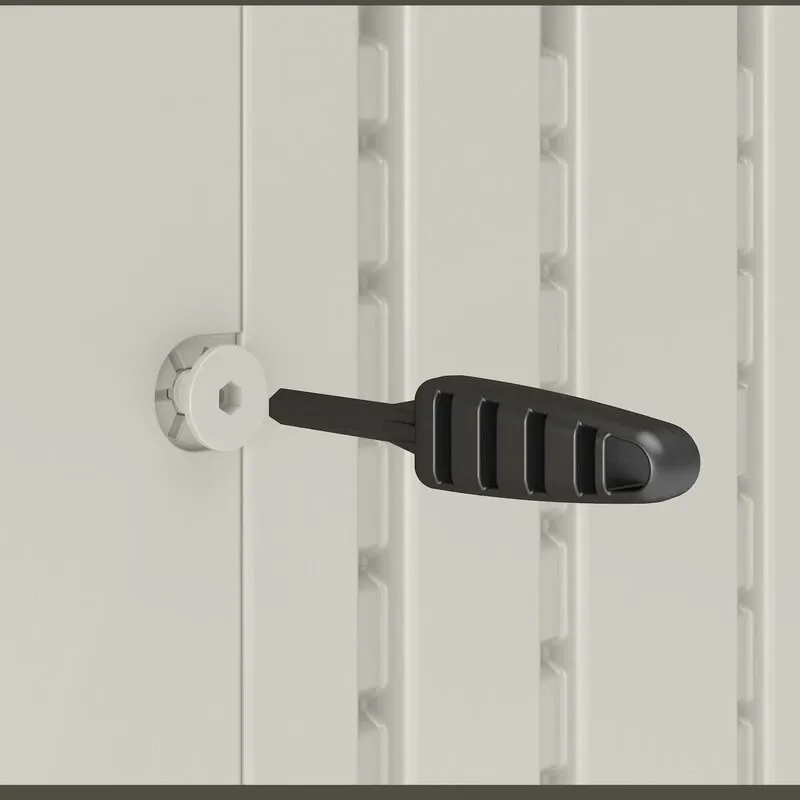 Covington Outdoor 7 1/2 ft. wide x 4 ft. deep storage shed