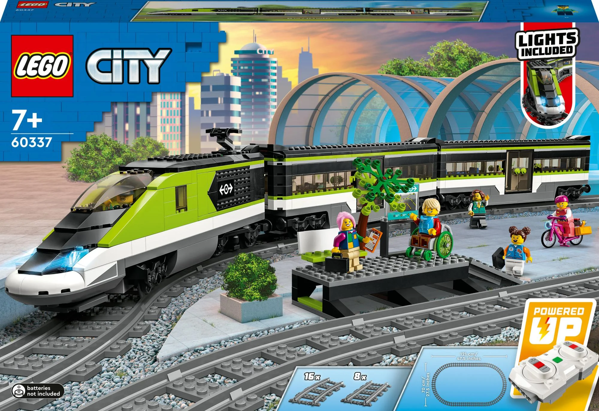 LEGO 60337 City Passenger Bullet Train