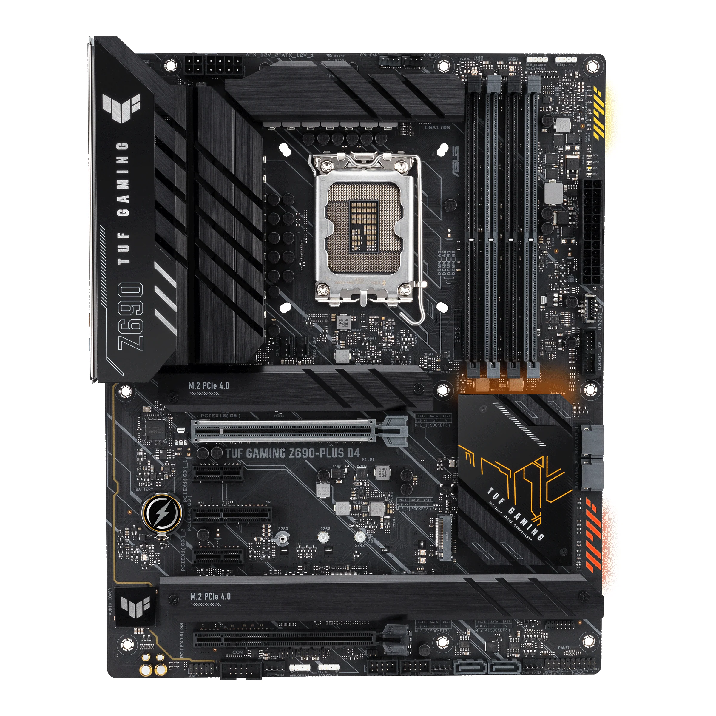ASUS TUF GAMING Z690-PLUS D4 (ATX. Z690. LGA 1700. DDR4)