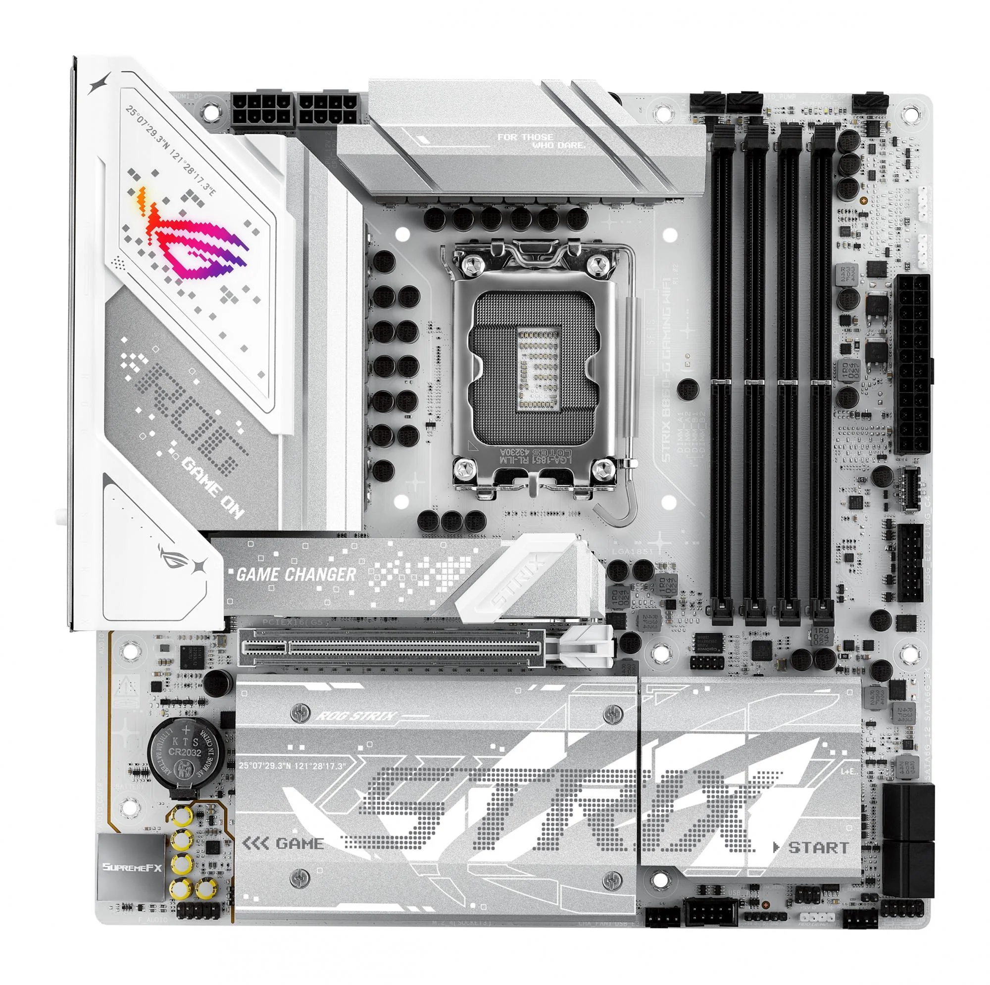 ASUS ROG STRIX B860-G GAMING WIFI (mATX. B860. LGA 1851. DDR5)