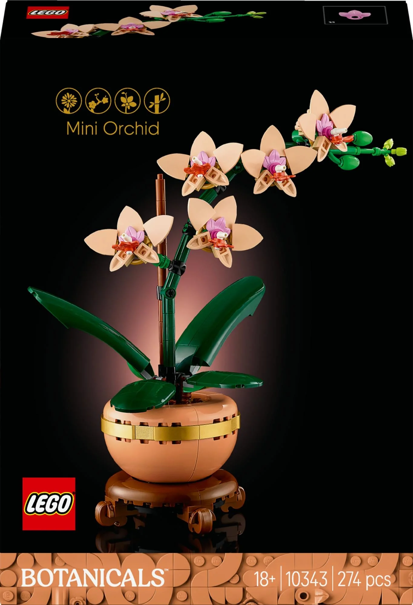 LEGO 10343 Botanicals Mini Orchid