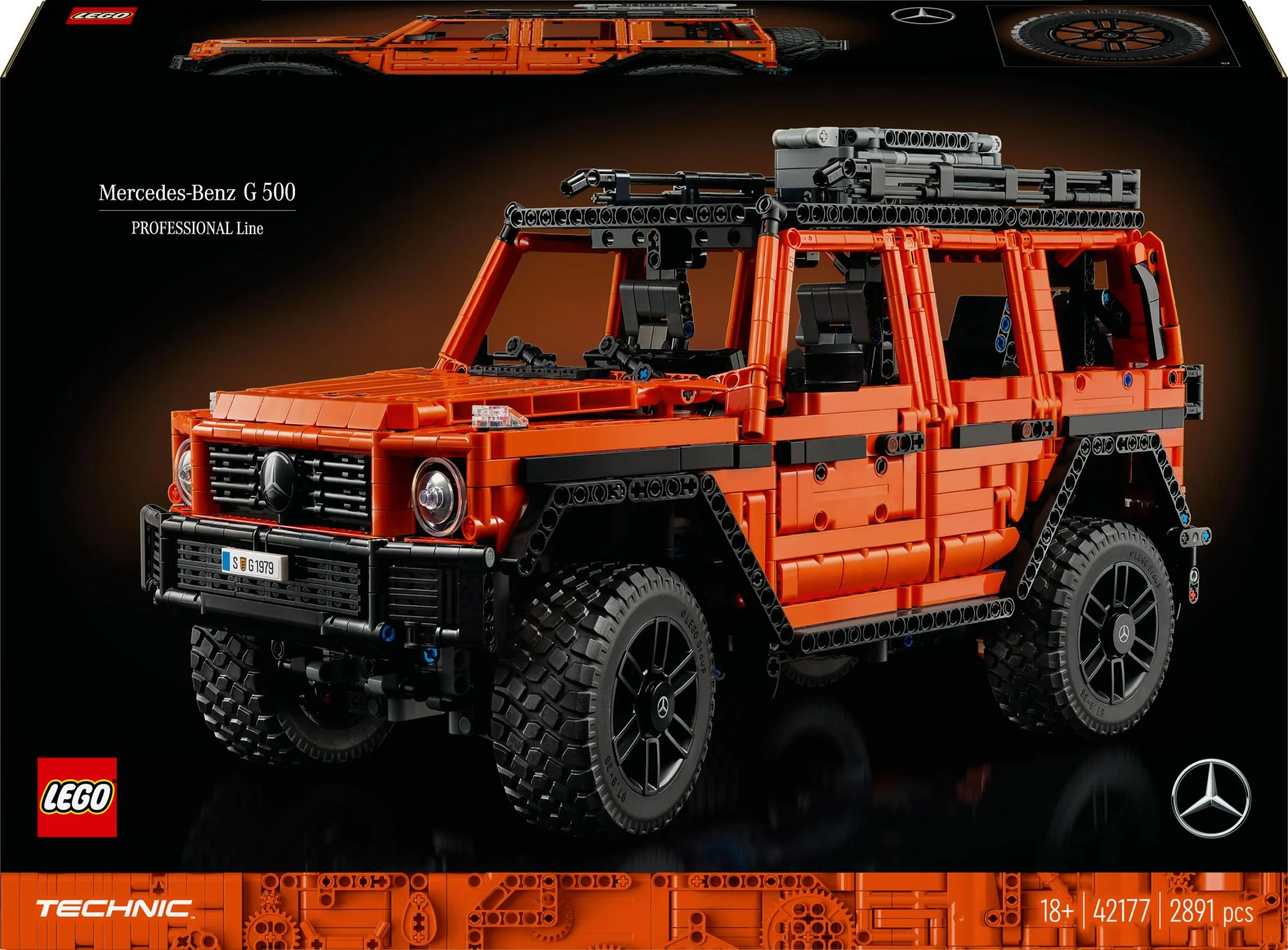 LEGO 42177 Technic Mercedes-Benz G 500 PROFESSIONAL Line
