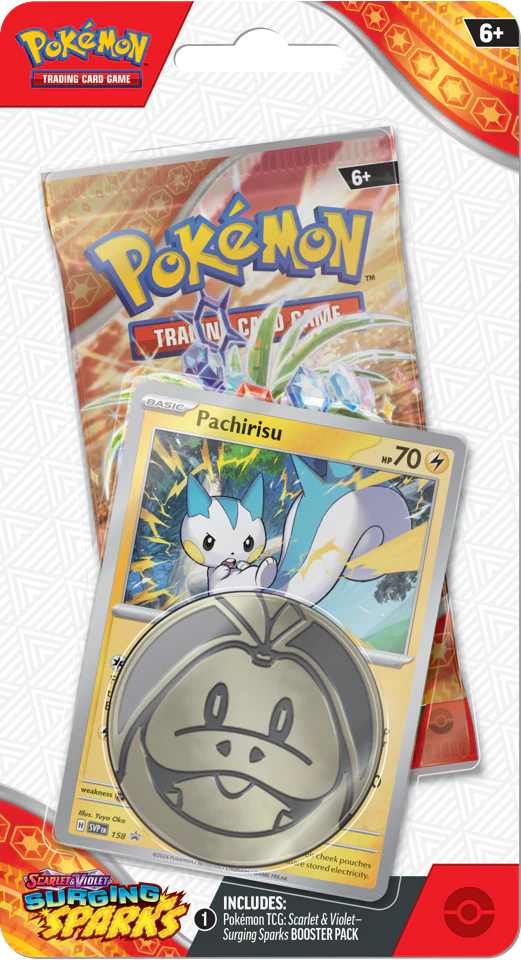 Pokemon - SV8 Surging Sparks Premium Checklane (POK85948)
