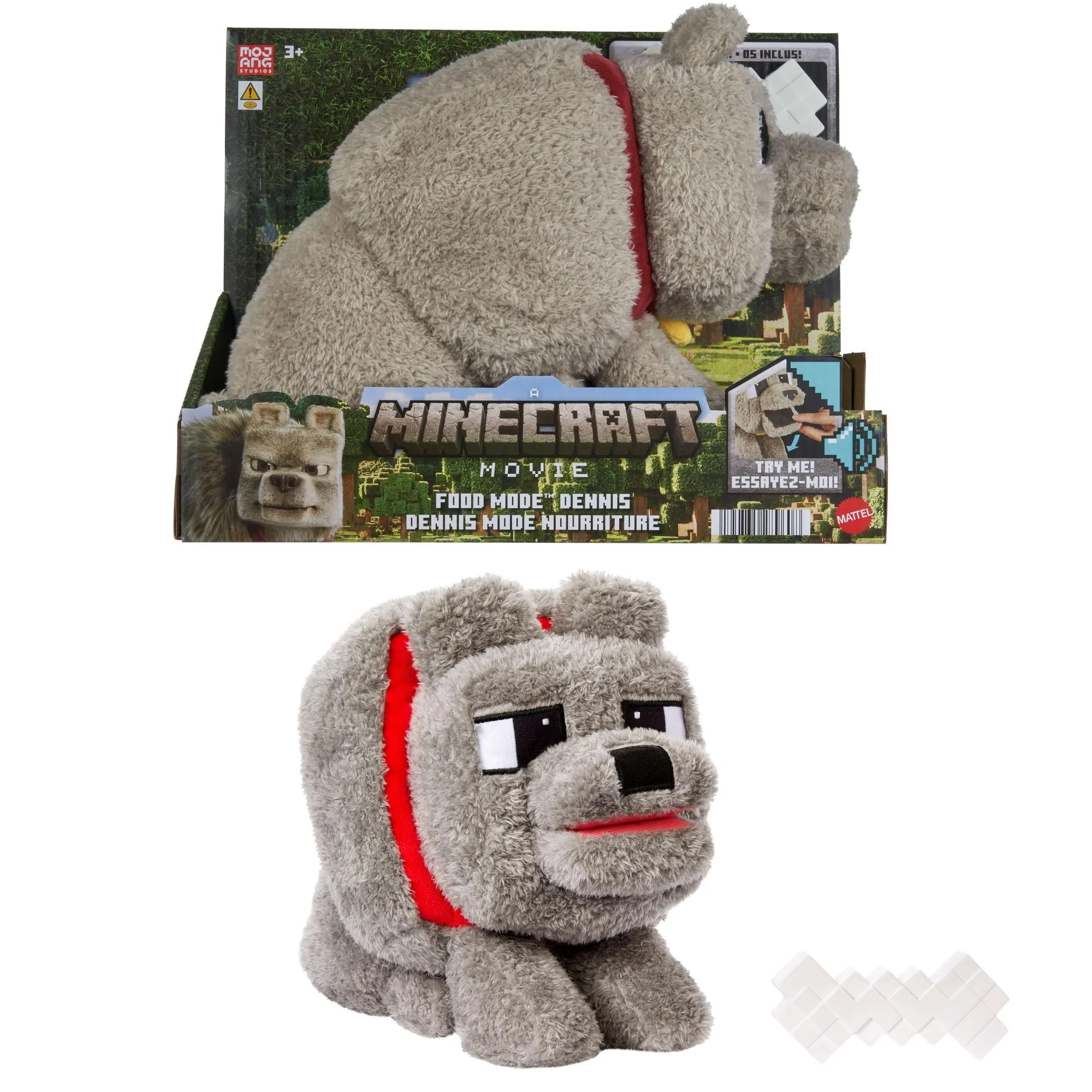 Minecraft - Movie Feature Plush Food Mode Dennis