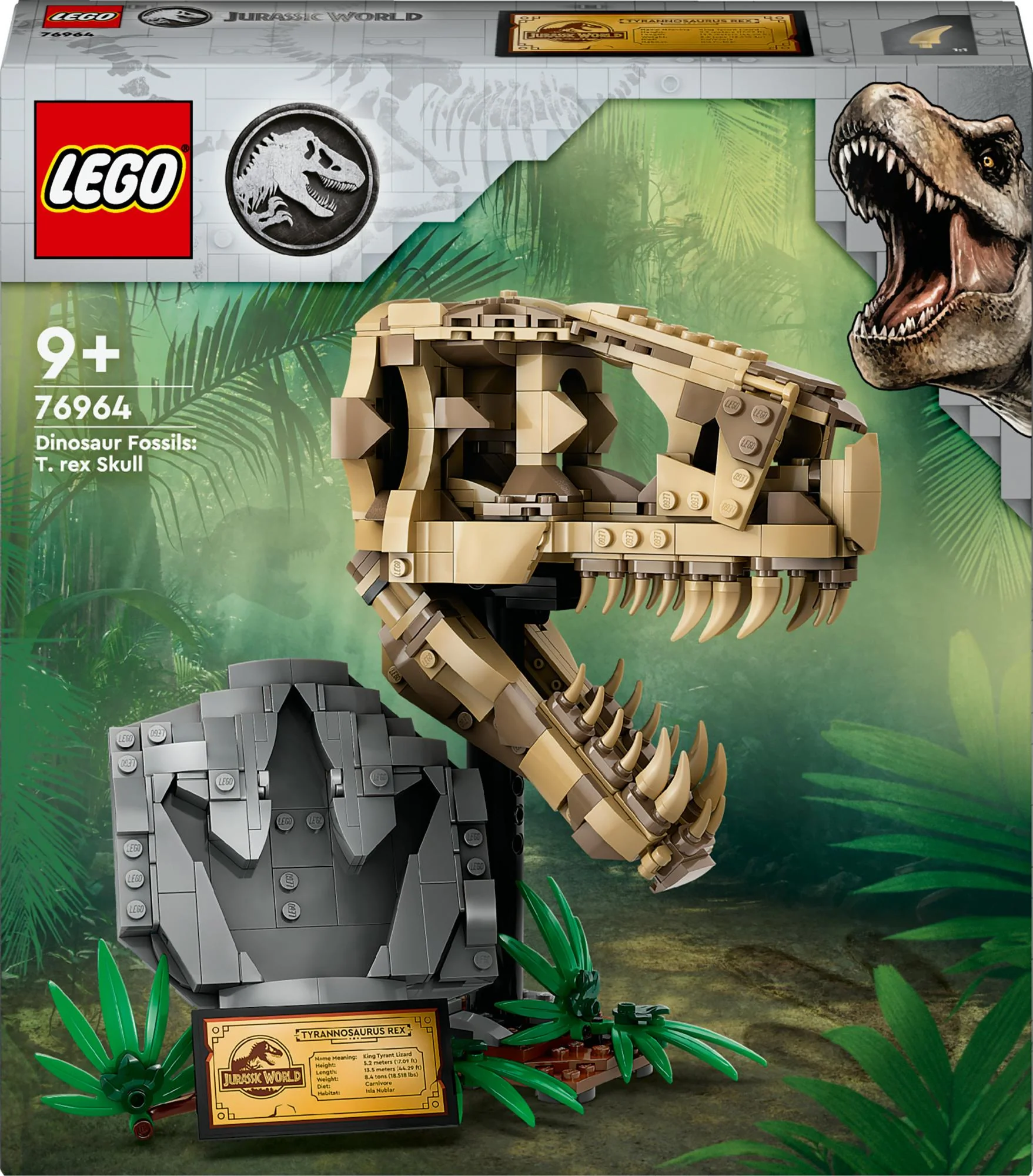 LEGO 76964 Jurassic World Dinosaur Fossils: T. Rex Head