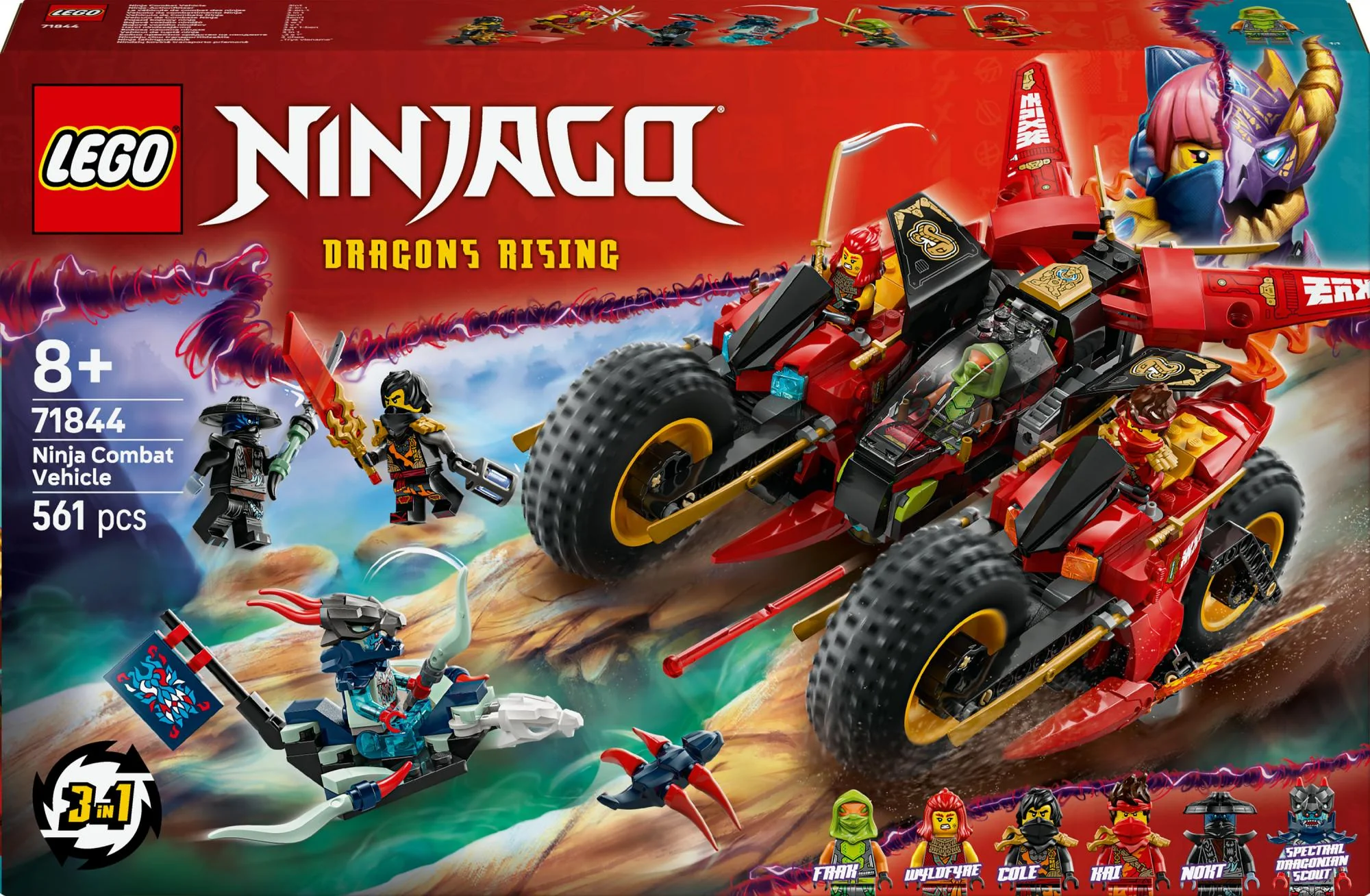 LEGO 71844 Ninjago Ninja Action Racer