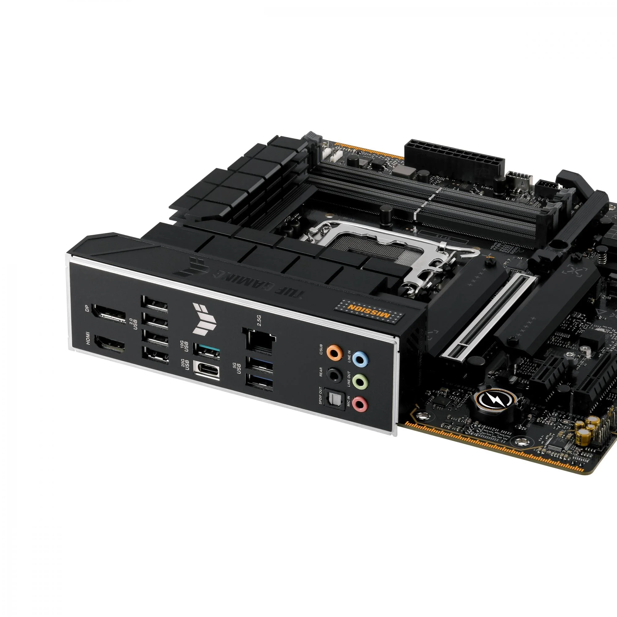 ASUS TUF GAMING B760M-PLUS II (mATX. B760. LGA 1700. DDR5)