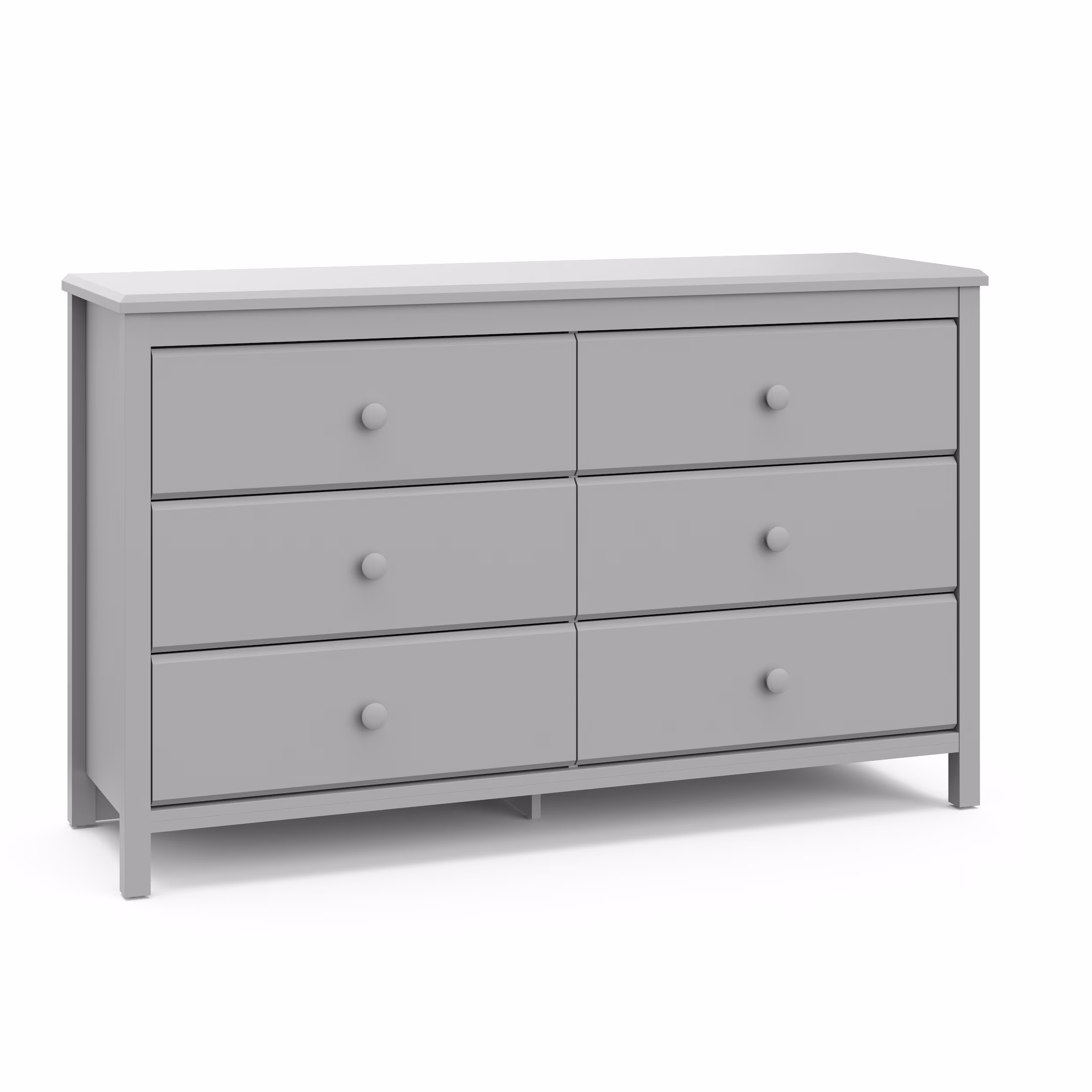 Storkcraft Alpine 6 Drawer Nursery Double Dresser, Olive