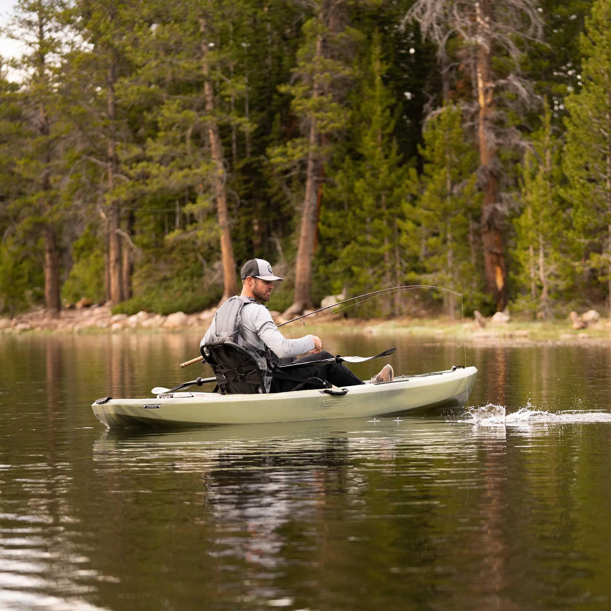 Lifetime Kenai Pro Angler 100 Kayak Moss Fusion - 91149