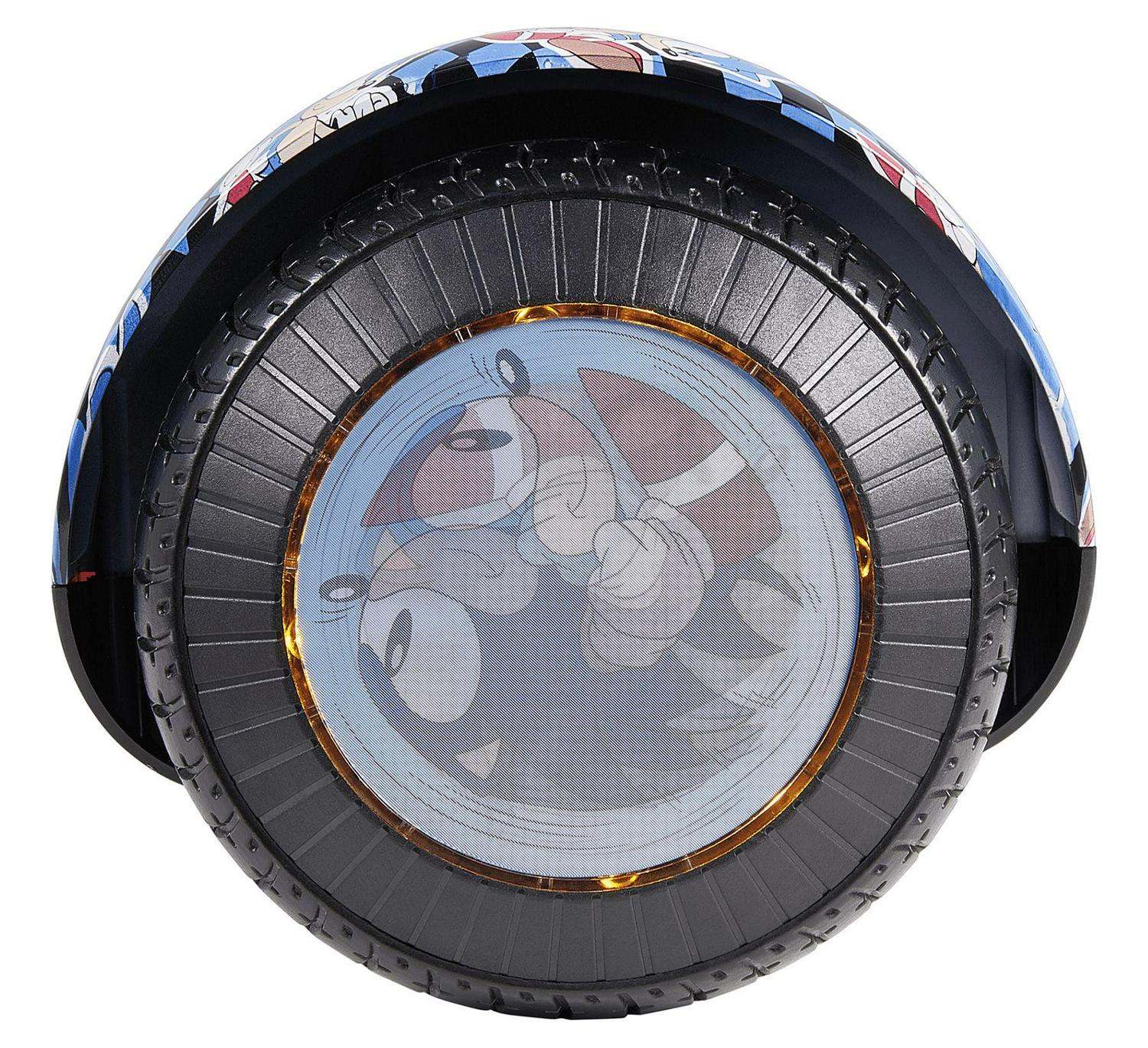 Sonic the Hedgehog Hoverboard with 3D LED Light up Wheels. Hoverboard for Kids. Ages 6 - 12. Blue