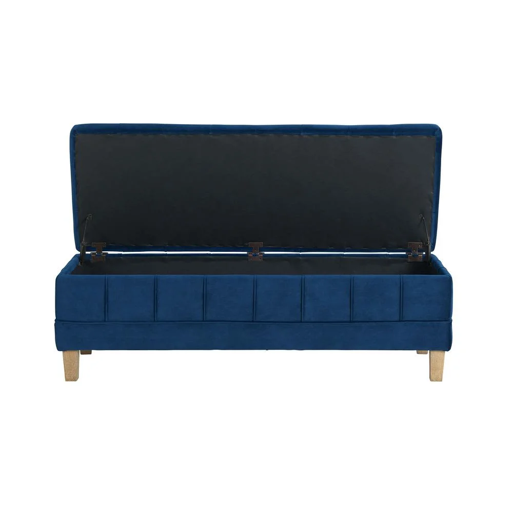Picket House Furnishings Jude Tufted Storage Ottoman