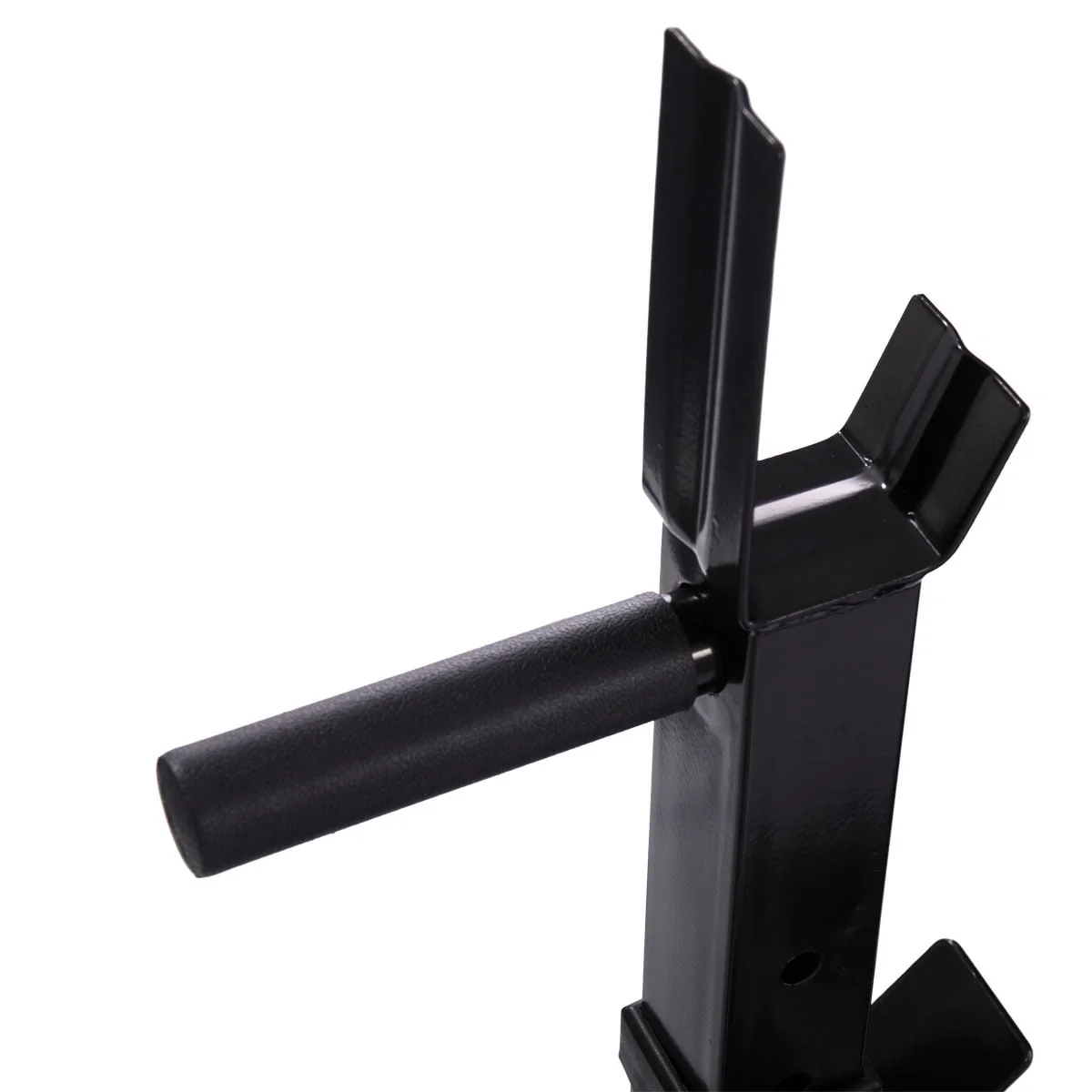 Kepooman Adjustable Folding Fitness Barbell Rack & Weight Bench Set for Home Gym, Strength Training