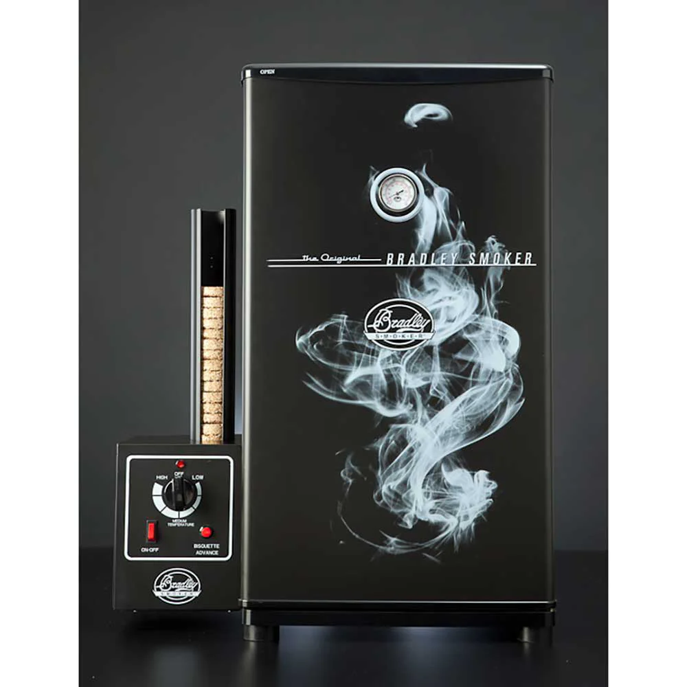 Bradley Original 4 Rack Stainless Smoker Black
