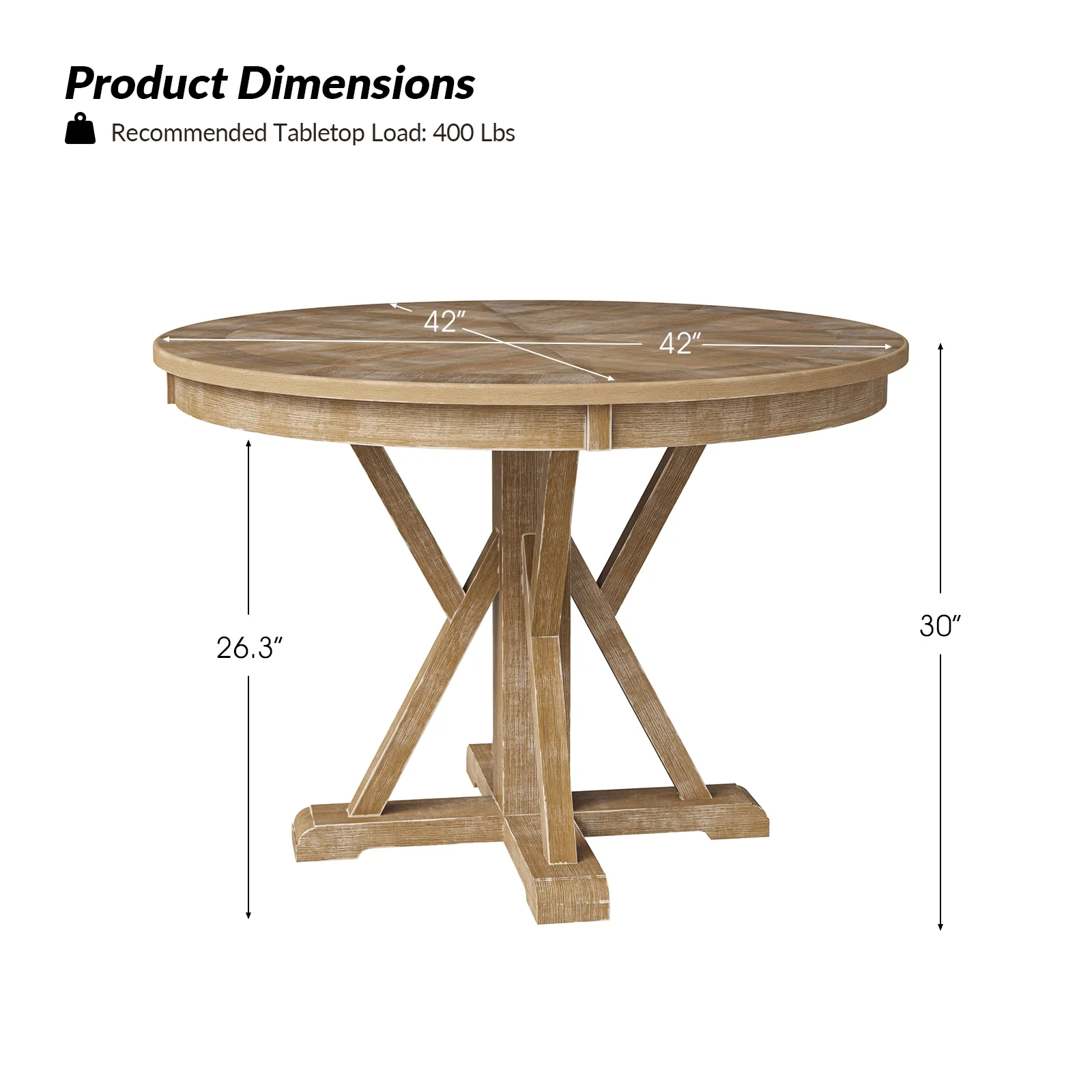 Farmhouse Solid Wood Dining Chairs Upholstered Armless Side Chairs Set of 4 Crossing High Backrest Living Room Kitchen