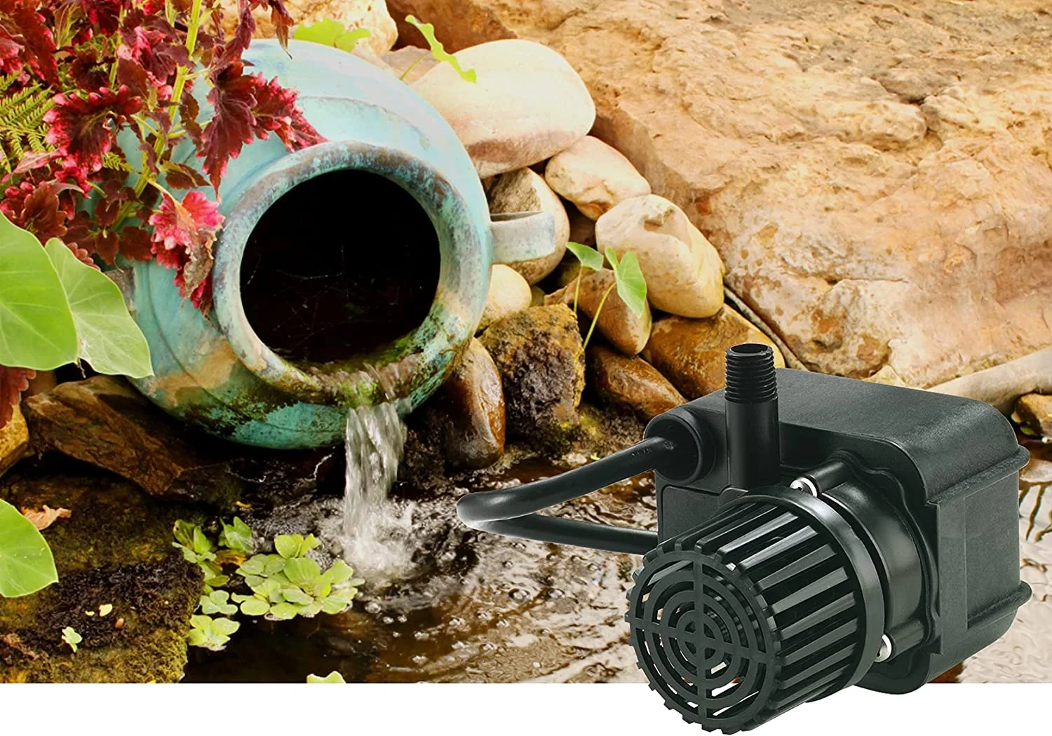 Little Giant PE Series 1/125 HP 170 gph Thermoplastic Switchless Switch AC Direct Drive Pond Pump