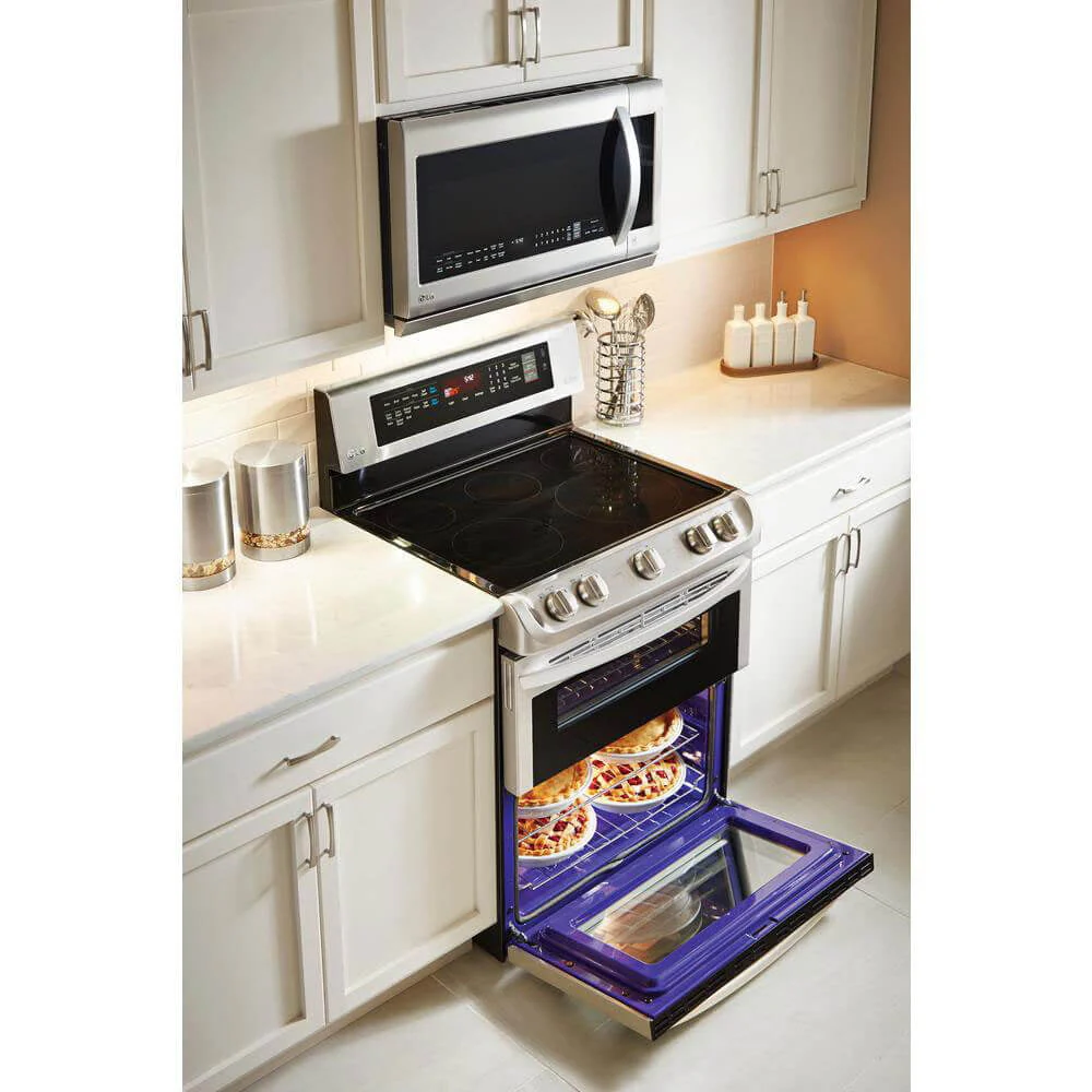 LG LDE4413ST 7.3 Cu. Ft. Double Oven Stainless Steel Electric Range