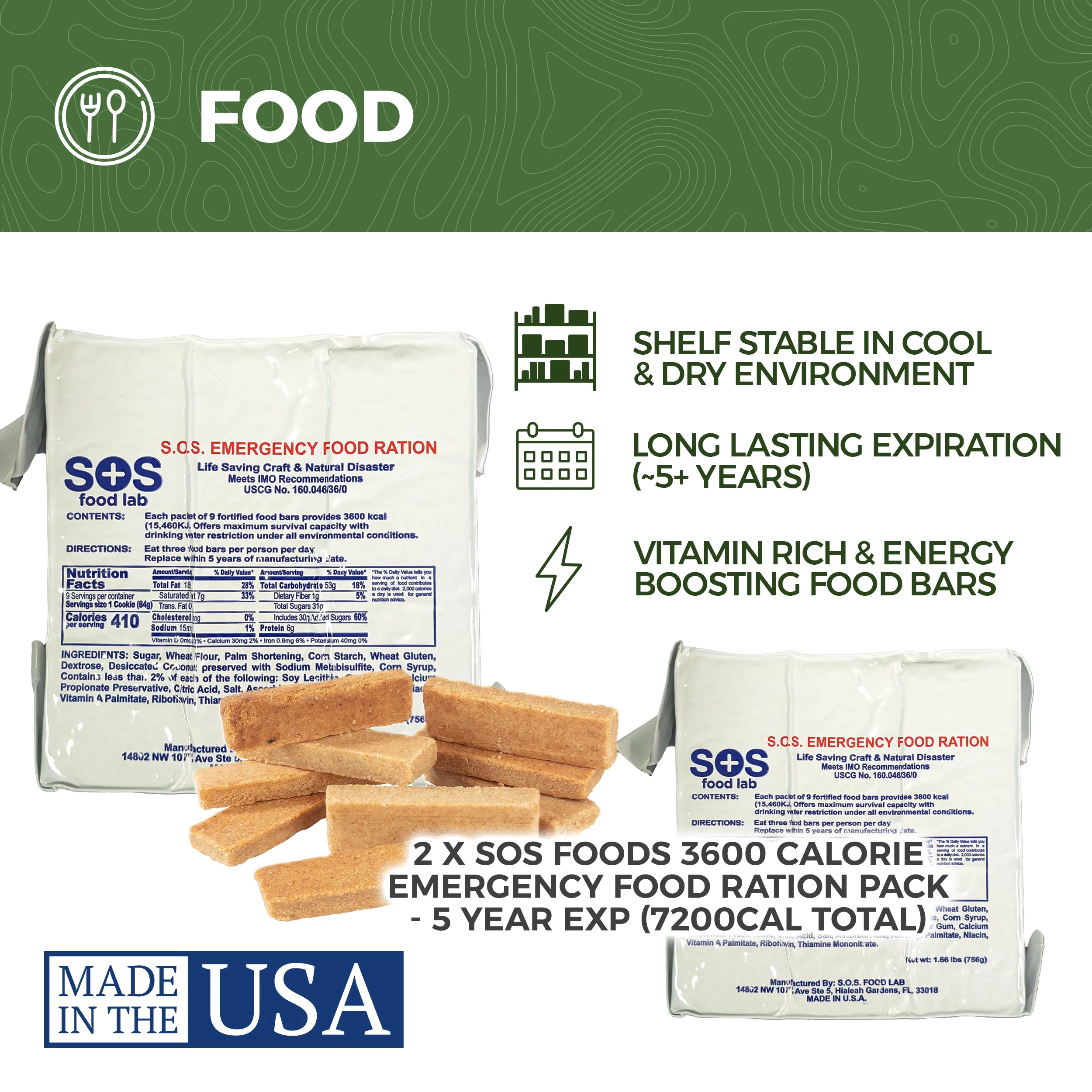 Pre-Packed Emergency Survival Kit/Bug Out Bag for 2 - Over 175 Total Pieces of Disaster Preparedness Supplies for Hurricanes, Floods, Earth Quakes & Other Disasters, Black