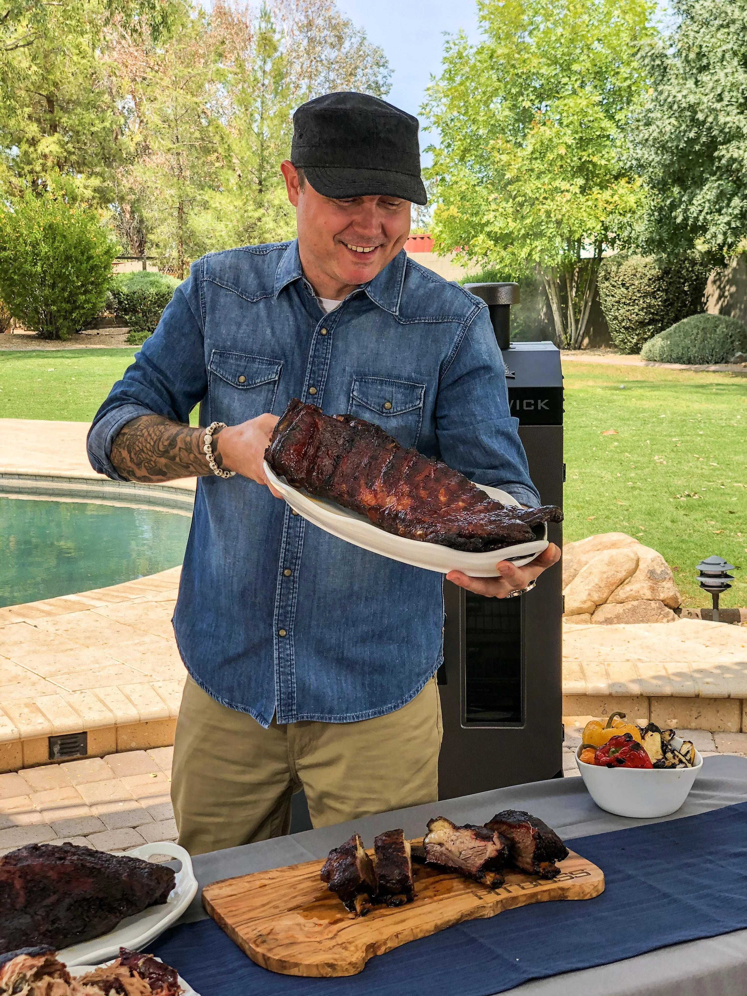 Pit Boss Platinum Brunswick Wi-Fi® Enabled Wood Pellet Vertical Smoker