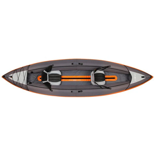 Decathlon Itiwit Inflatable Recreational Sit on Kayak with Pump, 2 or 3 Person