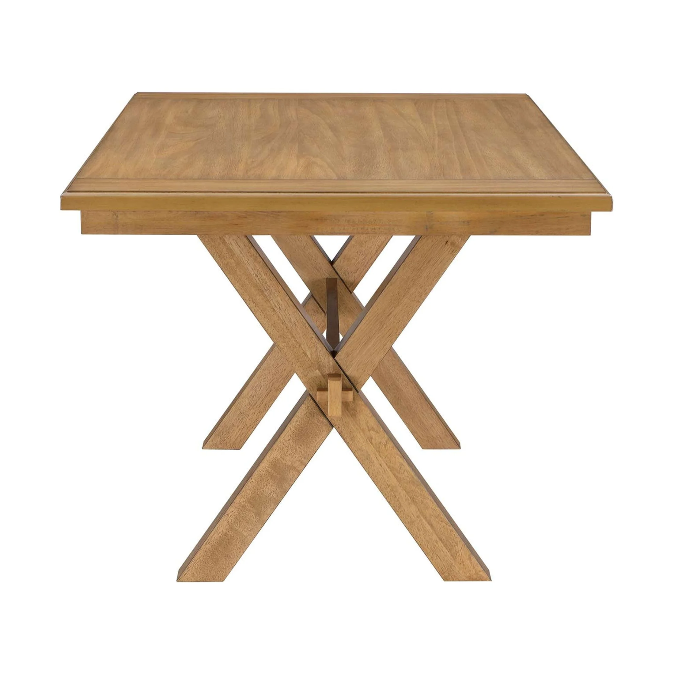 Better Homes & Gardens Maddox Crossing Dining Table, Brown Finish