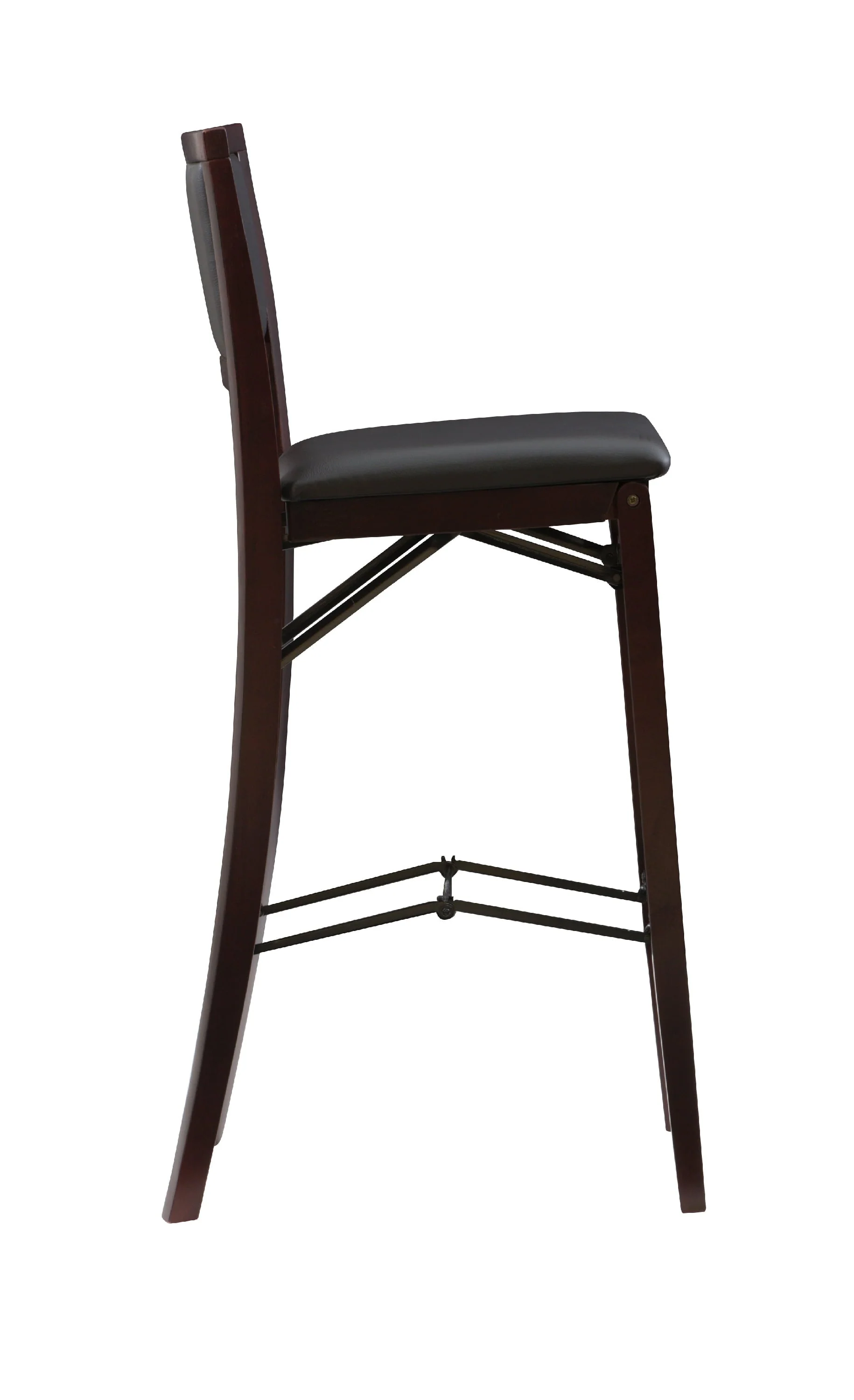 Linon Kristle Folding Padded Bar Stool, 30
