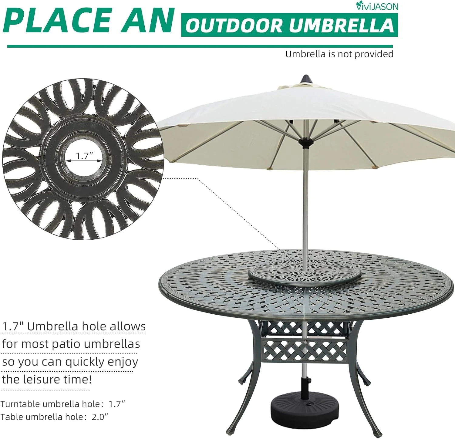 VIVIJASON Outdoor 61