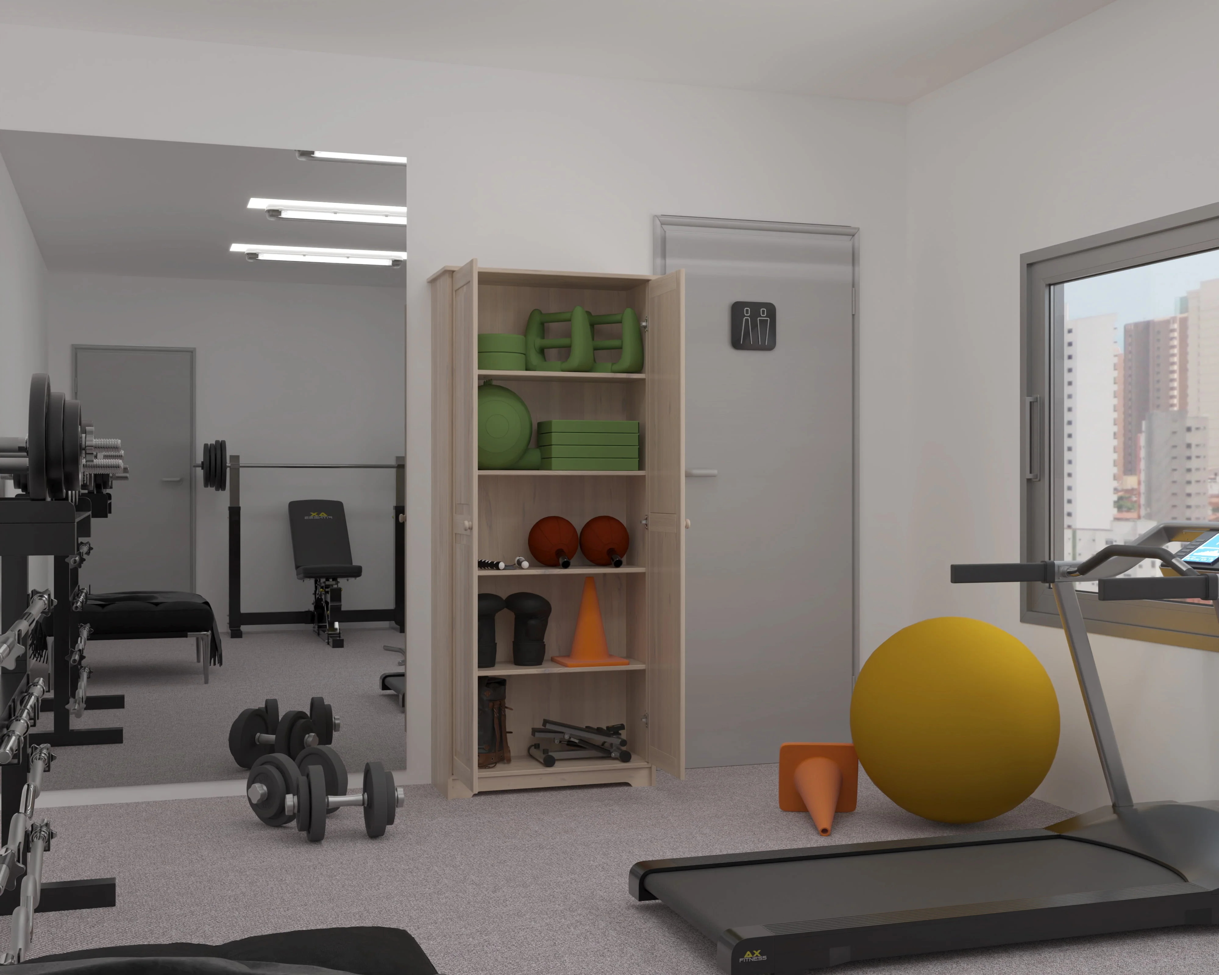 Solid Wood Pantry Storage Cabinet, Freestanding Kitchen Cupboard, Closet with Shelves