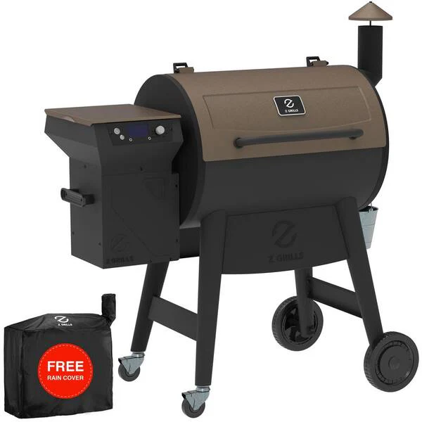 694 sq. in. Pellet Grill and Smoker in Bronze