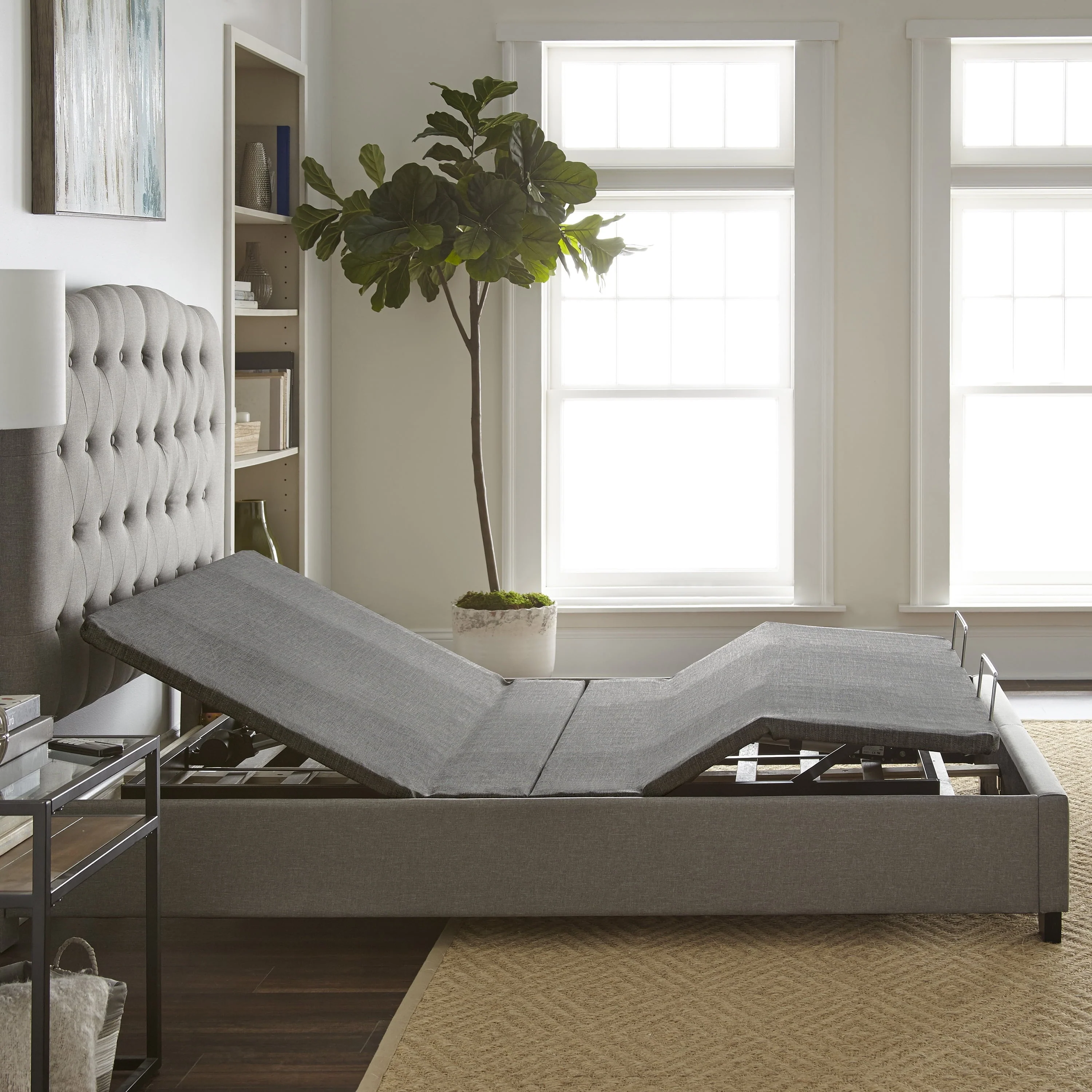 Boyd Sleep Adjusta-Flex Zero Gravity Adjustable Anti Snore Power Base, Queen